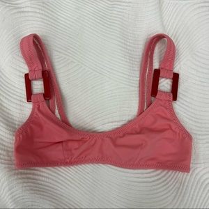 Solid & Striped Bikini Top